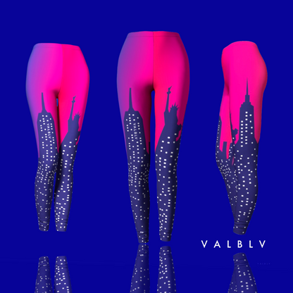 VALBLV SKYLINE LEGGINGS PINK